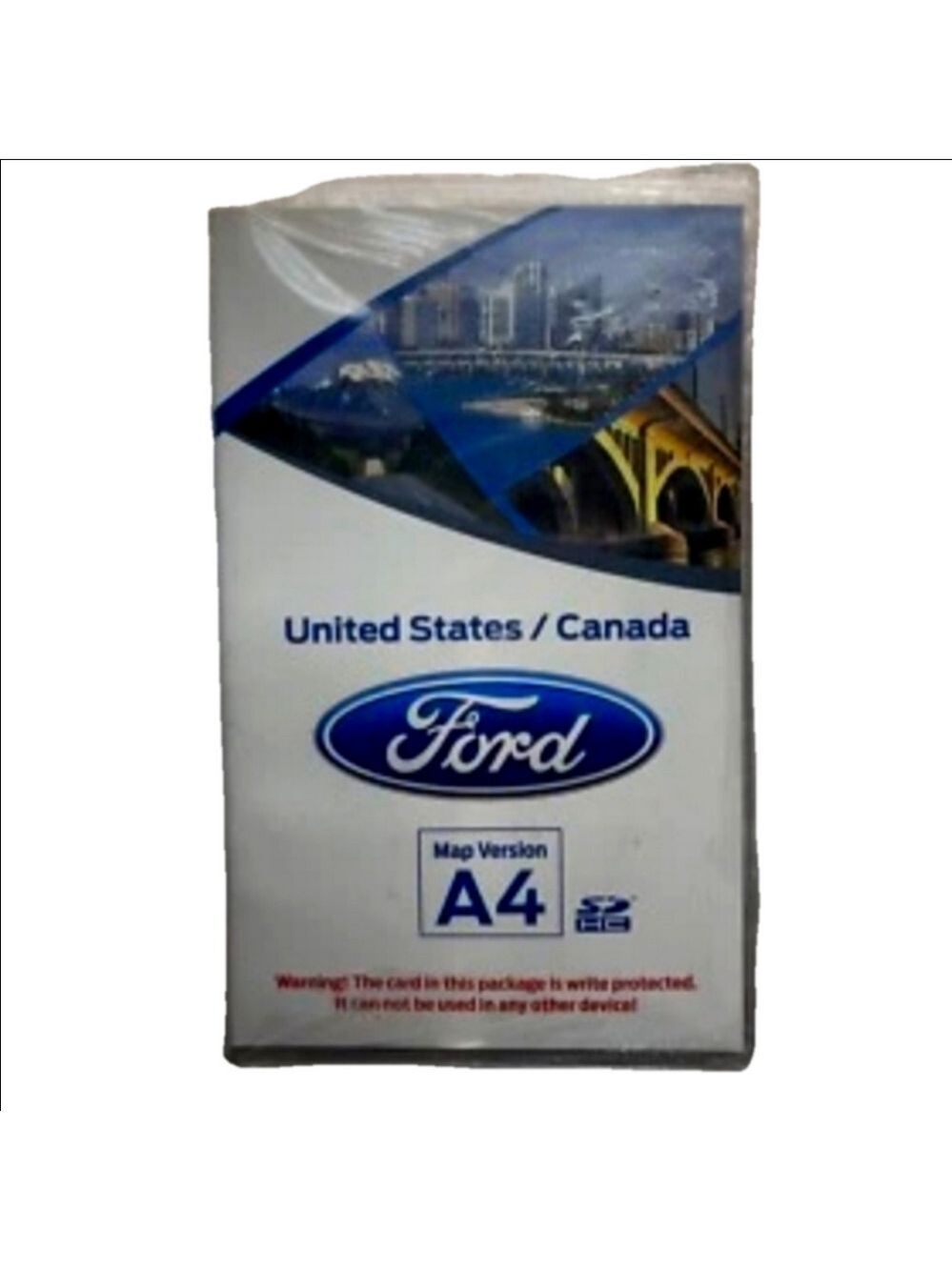 Ford Map Version A4 SD Card